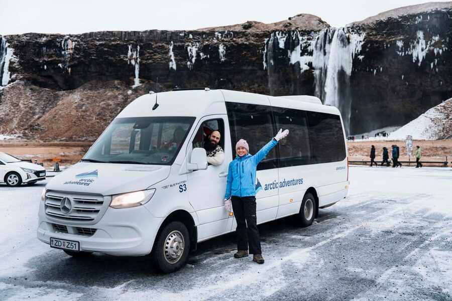Reykjavik: Glacier Hike & South Coast Day Tour - Seljalandsfoss and the path behind the water