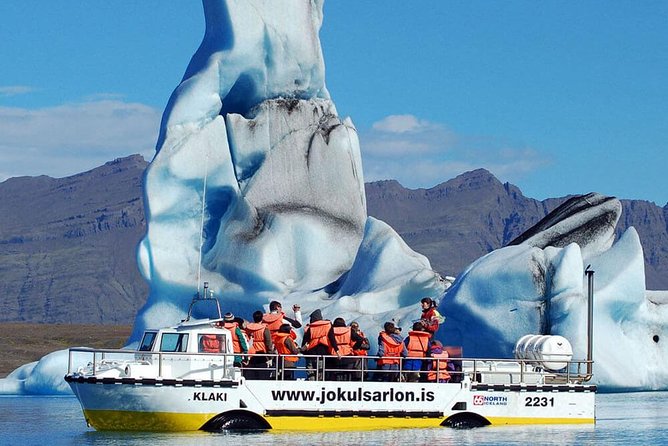 Reykjavik: Glacier Lagoon Boat Ride & South Coast Full Day Tour - Stjórnarfoss gives the day a quieter opening