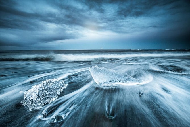 Reykjavik: Glacier Lagoon, Diamond Beach & South Coast Day Tour - What $202 buys you