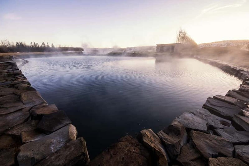 Reykjavík: Glacier Snowmobile and Hot Springs with Pickup - Geysir’s boiling ground along the route