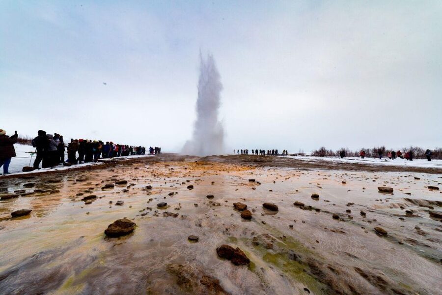 Reykjavík: Golden Circle Afternoon Tour - Kerid: a volcanic crater with an unusual color scheme