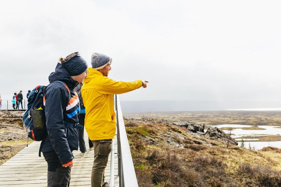 Reykjavik: Golden Circle, Crater & Blue Lagoon Minibus Tour - Kerið Crater and the short volcanic stop
