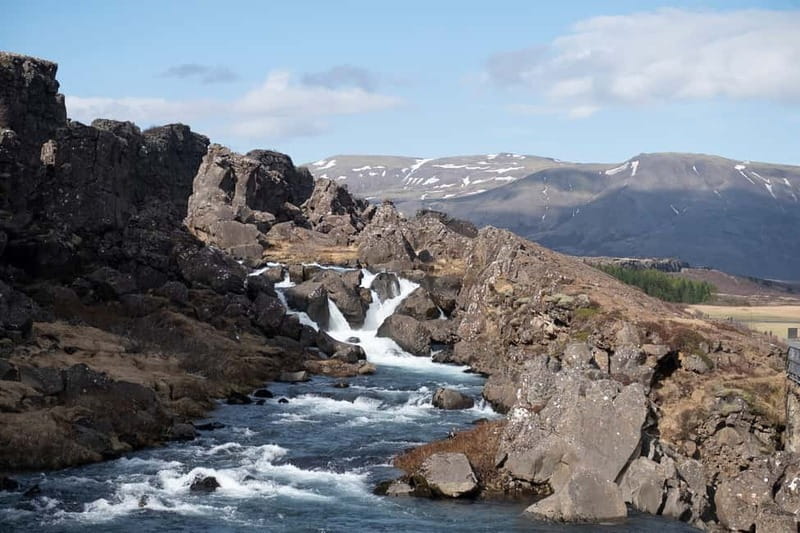 Reykjavik: Golden Circle, Fridheimar, & Sky Lagoon Day Trip - Gullfoss, where glacier water cuts through rock