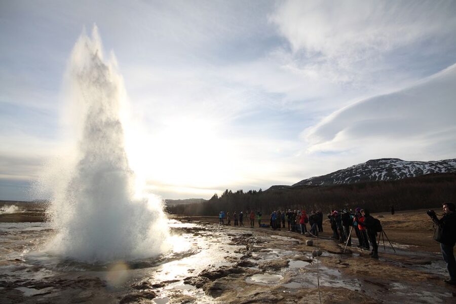 Reykjavik: Golden Circle & Northern Lights 4x4 Tour - Gullfoss, the Golden Falls