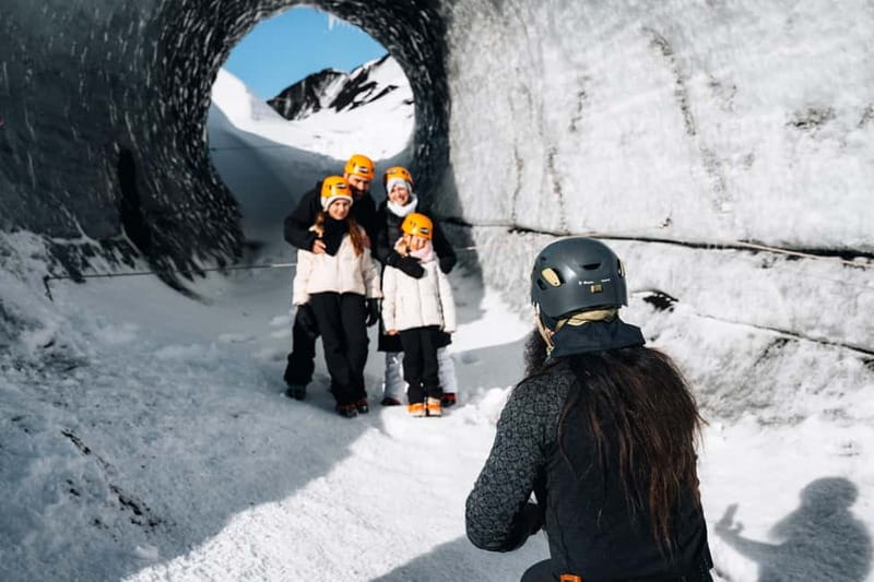 Reykjavik: Katla Ice Cave & South Coast Waterfalls Tour - Skógafoss brings the first major spectacle