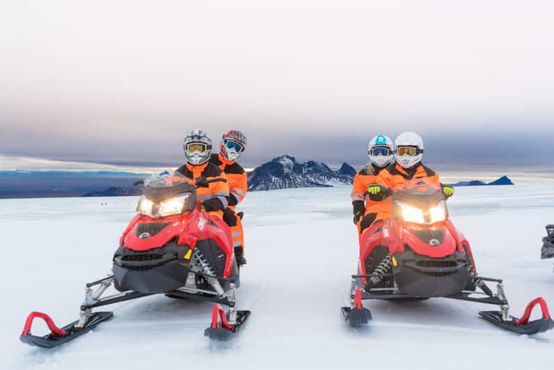 Reykjavík: Langjökull Glacier Snowmobile Tour with Ice Cave - The super truck ride into Langjökull