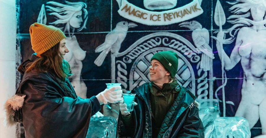 Reykjavik: Magic Ice Bar Entrance and Welcome Drink - The included drink in an ice glass