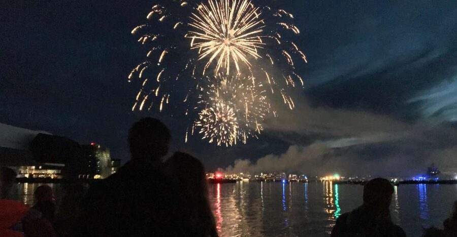 Reykjavik: New Year's Eve Fireworks Cruise - A comfortable boat, but limited indoor room