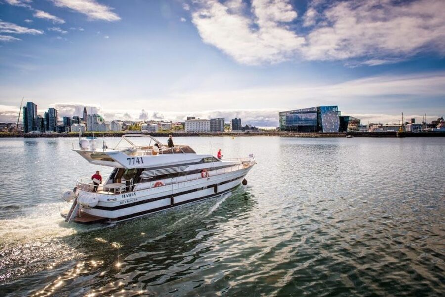 Reykjavik: Northern Lights Motor Yacht Cruise - What the yacht experience feels like