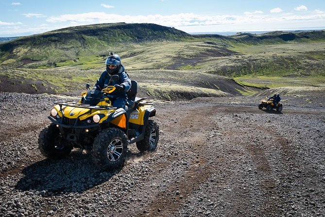 Reykjavik Peak with Safari Quads ATV - The safety briefing and first practice ride