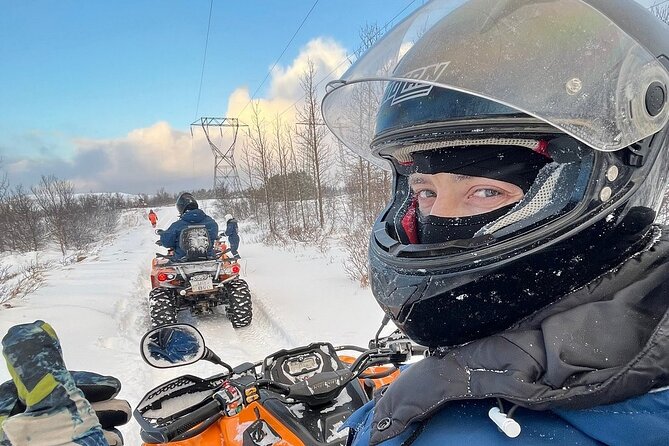 Reykjavik Peak with Safari Quads ATV - Paved roads and the first change of scenery