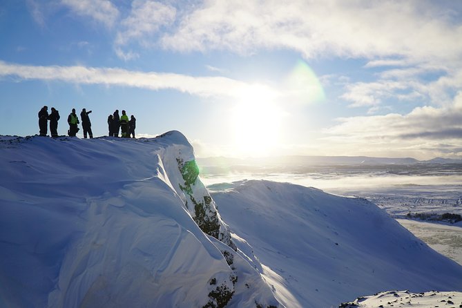 Reykjavik Peak with Safari Quads ATV - The summit view over Reykjavik