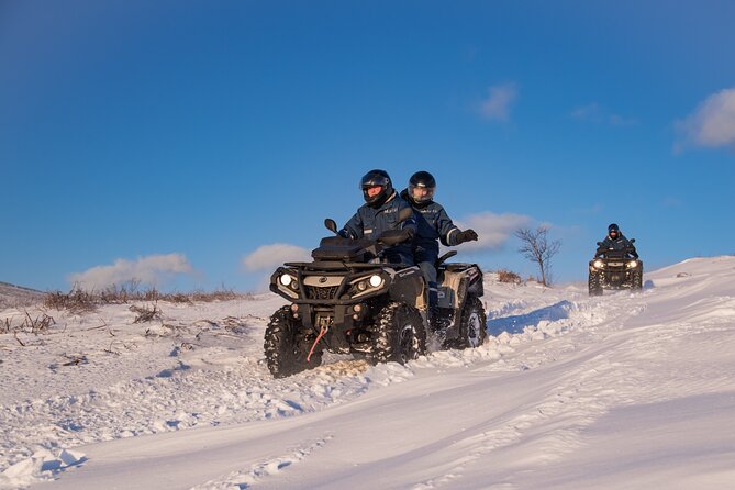Reykjavik Peak with Safari Quads ATV - Getting dressed for Icelandic weather
