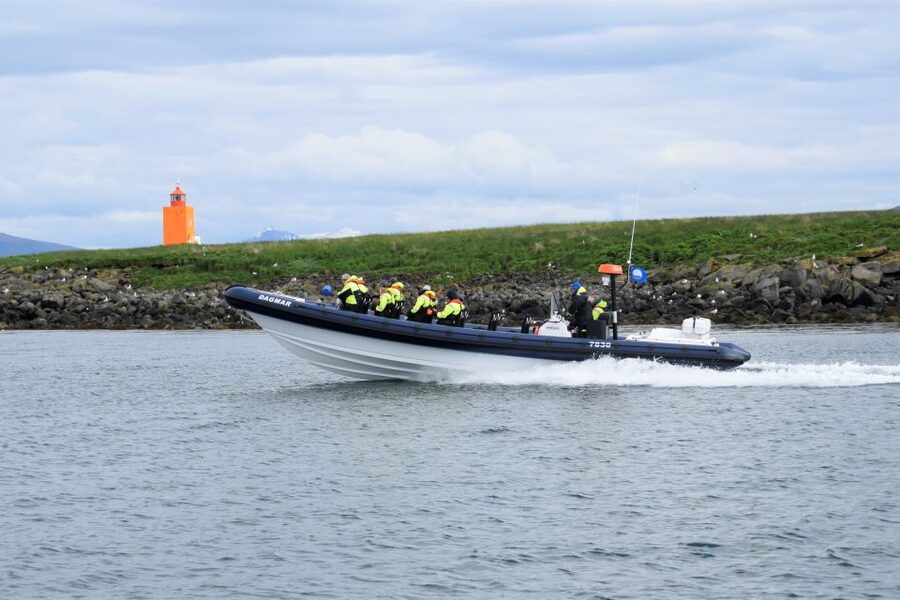 Reykjavik: Puffin Watching Tour by RIB Speedboat - Lundey and Akurey: two islands built for bird watching