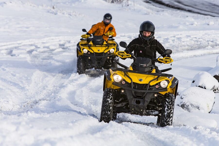 Reykjavik Quad Bike Twin Peaks Tour - From Reykjavik pickup to the base camp