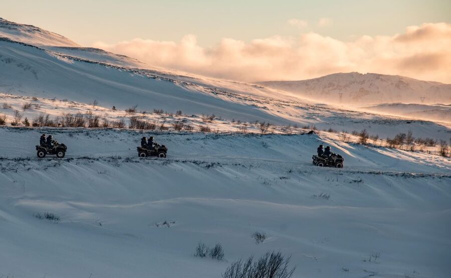 Reykjavik Quad Bike Twin Peaks Tour - The first 30 minutes: briefing and getting comfortable