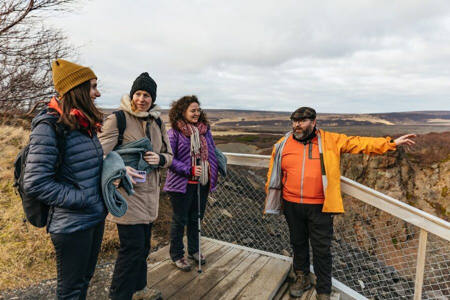 Reykjavik: Silver Circle Tour, Canyon Ride, & Thermal Baths - Minibus comfort, group size, and food
