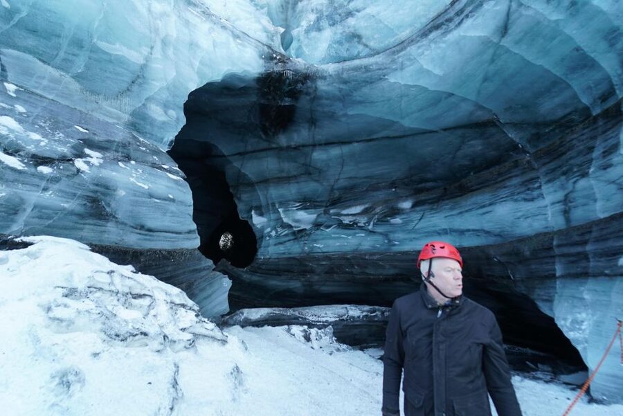 Reykjavik: South Coast and Katla Ice Cave Small Group Tour - Inside the Katla Ice Cave