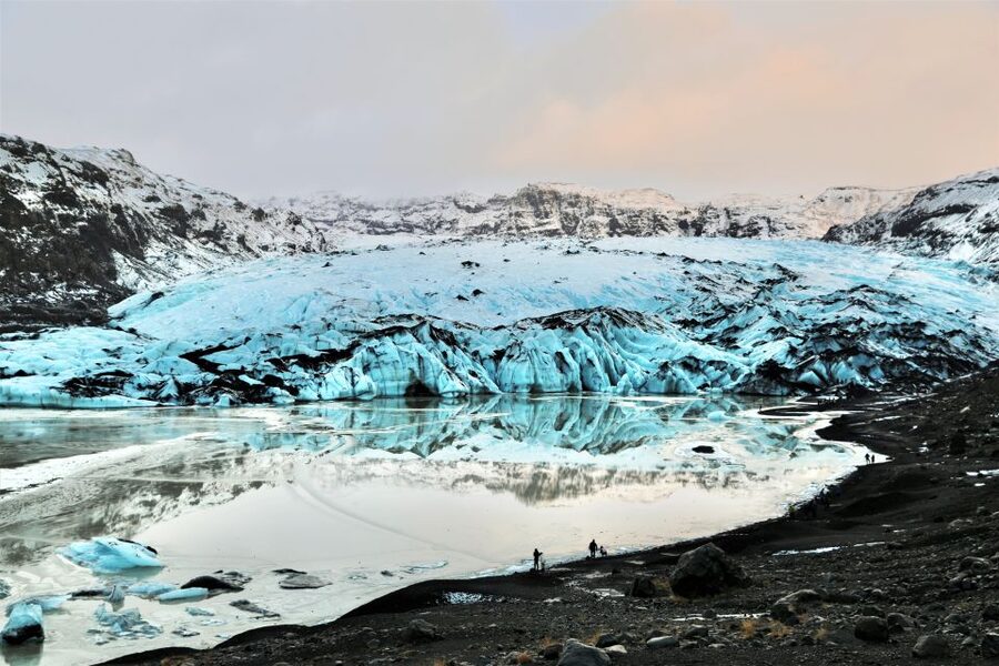 Reykjavík: South Coast Waterfalls, Black Sand & Glacier Tour - Reynisfjara shows Iceland’s Atlantic at full force
