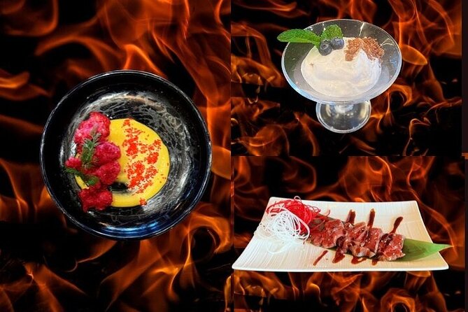 Reykjavik Teppanyaki 7 Course Menu and Fire Show with Cocktail - The welcome cocktail sets an international tone