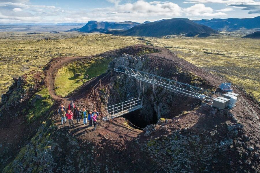 Reykjavik: Thrihnukagigur Volcano Guided Hiking Day Trip - Base camp, safety gear, and the wait