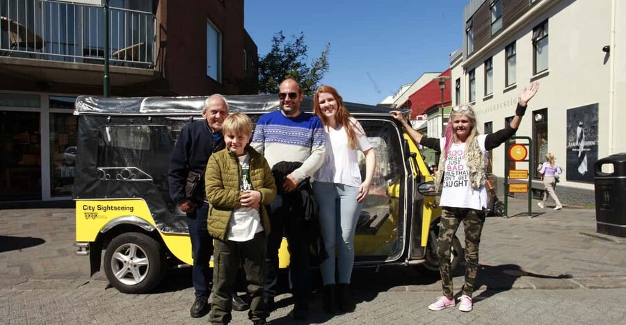 Reykjavík Tuk Tuk Tour - Starting near Reykjavík’s main shopping street