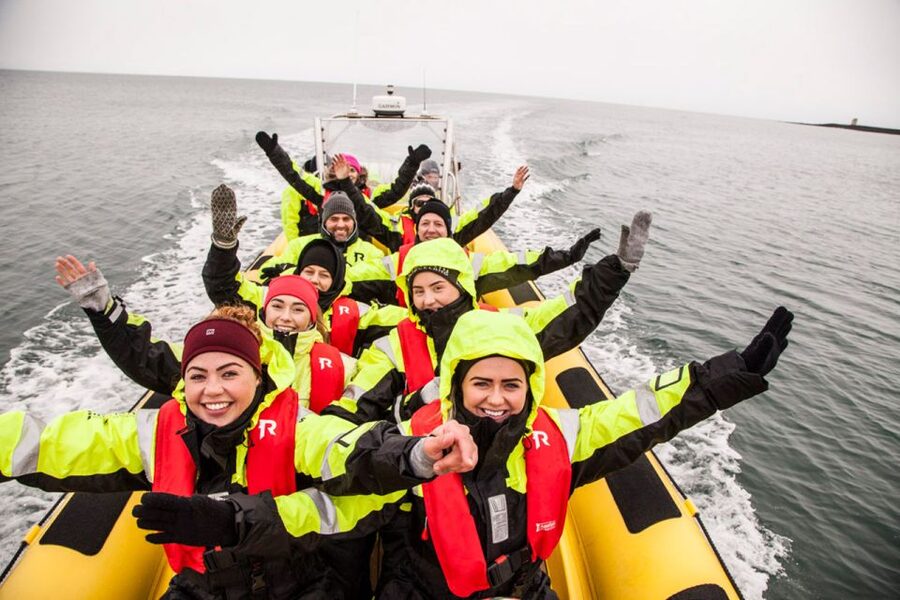 Reykjavik: Whale Watching by RIB Speedboat - Leaving Reykjavik’s Old Harbour