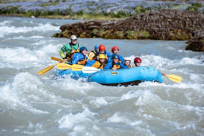 River Rafting on the Golden Circle - Safety training before the first rapid