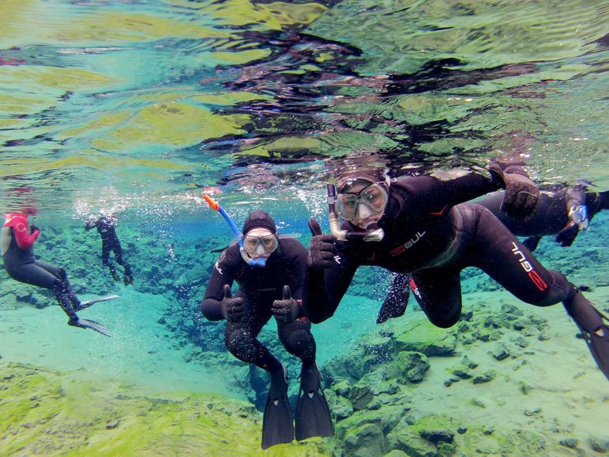 Silfra: Half-Day Snorkeling Day Trip with Underwater Photos - Finishing in the Blue Lagoon section