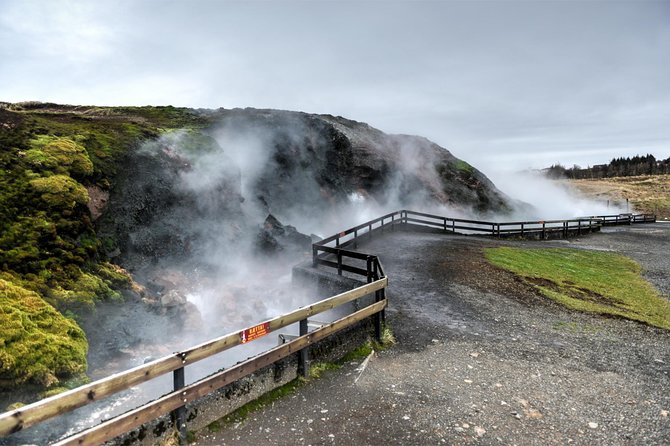 Silver Circle: Lava Cave, Waterfalls & Iceland Horses-Small Group - Hraunfossar, water flowing from the lava