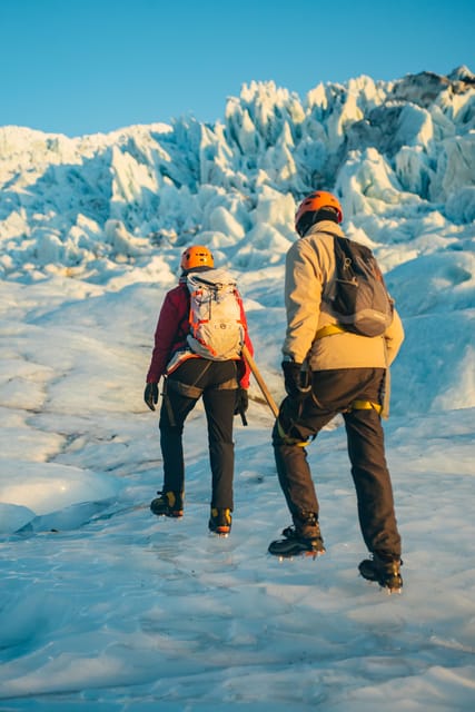 Skaftafell: Blue Ice Glacier Hike on Vatnajökull - Blue ice, crevasses, and the Falling Glacier icefall