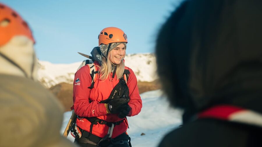 Skaftafell: Blue Ice Glacier Hike on Vatnajökull - A small-group feel, with one important caveat