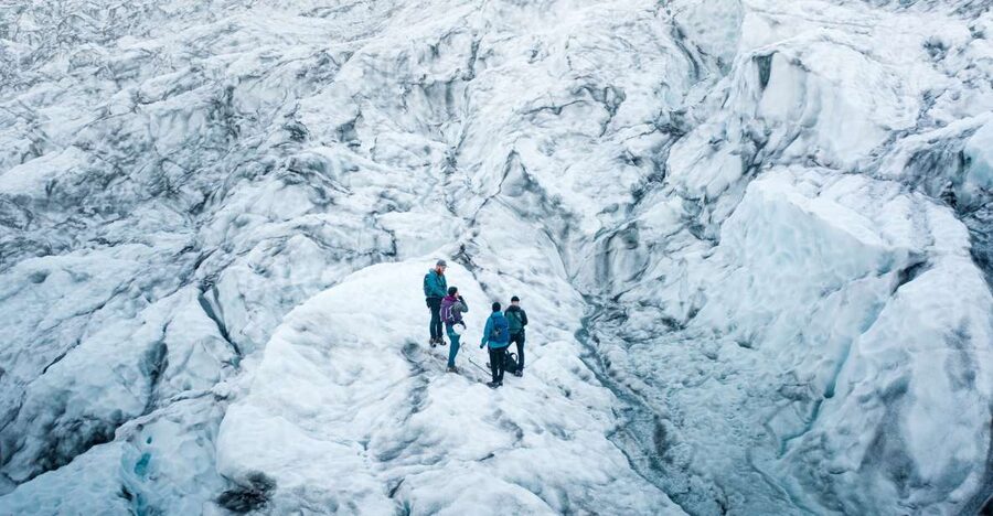 Skaftafell: Extra Small Group Glacier Adventure - Falljökull, an outlet of Vatnajökull