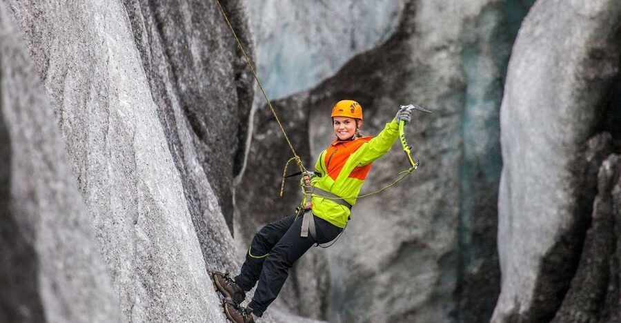 Skaftafell: Glacier Hike and Ice Climbing Guided Experience - Ice ridges, crevasses, and natural water cauldrons
