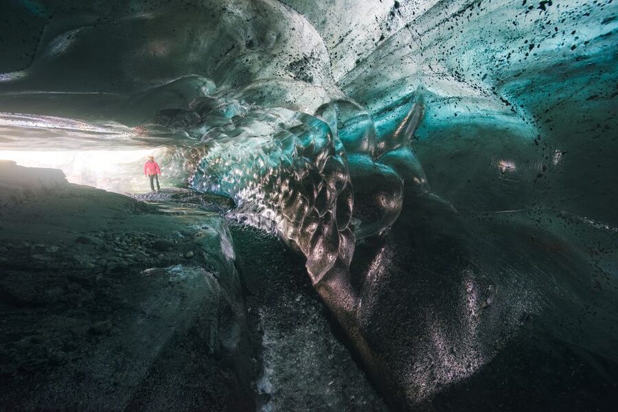 Skaftafell: Ice Cave Experience - Riding the modified glacier bus