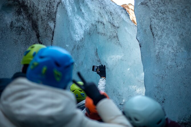 Skaftafell Ice Caving & Glacier Hike - Reaching the natural ice cave