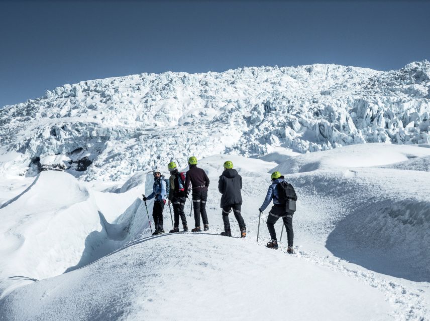 Skaftafell National Park: Falljokull Glacier Advanced Hike - How hard is the advanced hike?