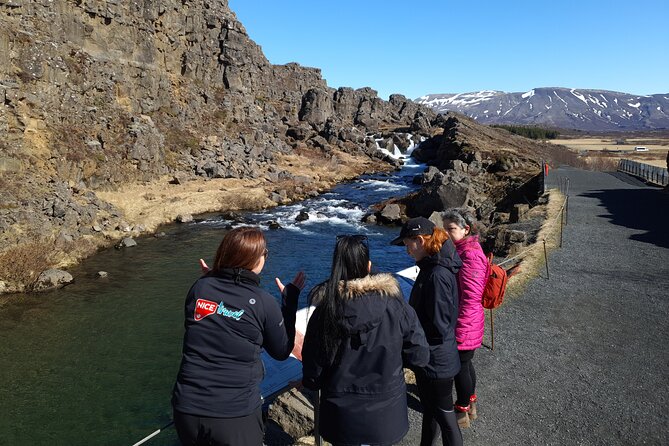 Small-Group Golden Circle, Blue Lagoon with Ticket & Kerid Crater - Gullfoss: the Golden Waterfall earns its name