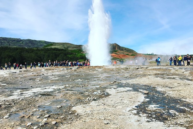 Small-group Golden Circle Classic Tour from Reykjavik - Kerid Crater adds color to the final stop
