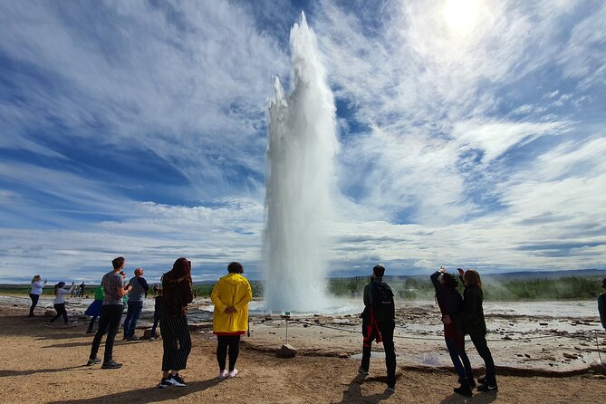 Small-Group Golden Circle, Sky Lagoon with Ticket & Kerid Crater - Pickup, transport, and the long day