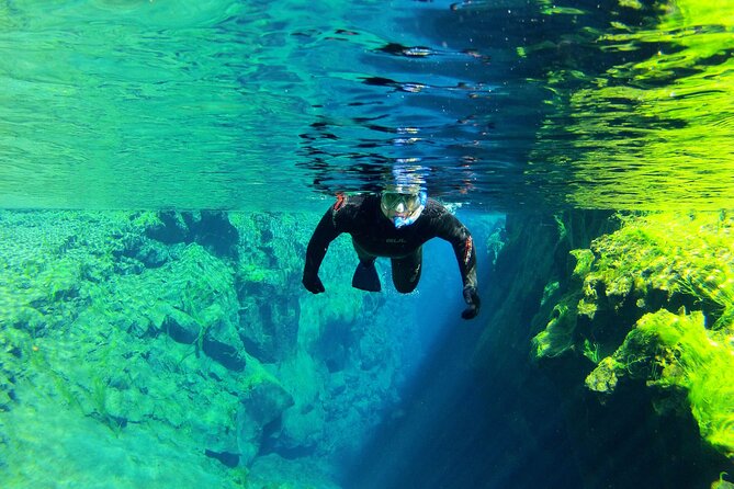 Snorkeling in Silfra & Fly Over Iceland Virtual Experience - Self-drive - FlyOver Iceland and the 20-meter screen