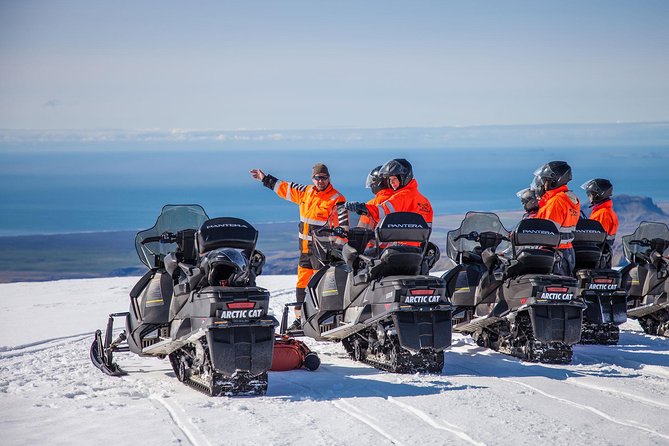 Snowmobiling Experience on Mýrdalsjökull Glacier - Riding above Katla on Mýrdalsjökull
