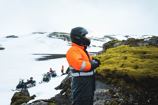 Snowmobiling on Eyjafjallajökull - Goðasteinn and the high point of the glacier