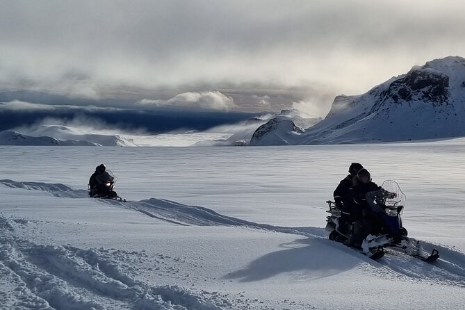 Snowmobiling on Langjokull Glacier and Secret Lagoon Tour - Snowmobiling across Langjökull