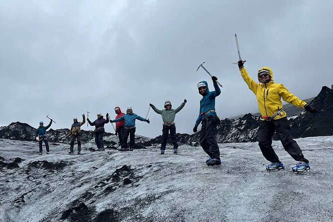 Sólheimajökull Glacier Hike Adventure - Crevasses, ice forms, and a changing glacier