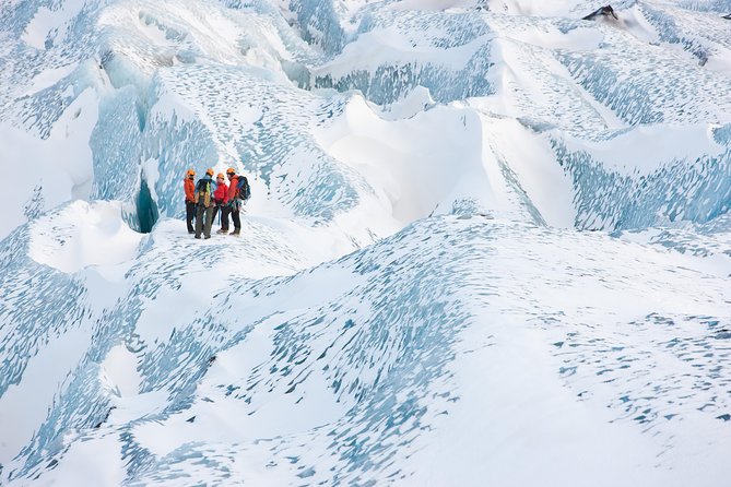Sólheimajökull Glacier Hike & Ice Climbing Intro - Small Group - Ice caves, crevasses, and blue formations