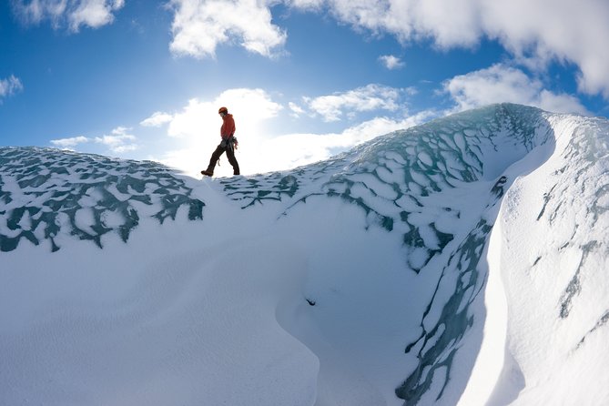 Sólheimajökull Glacier Hike - Small Group Blue Ice Adventure - Getting Fitted With Crampons and Safety Gear