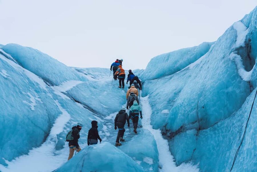 Sólheimajökull: Guided Glacier Hike - Crevasses, moulins, and blue ice