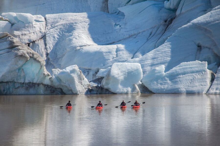 Sólheimajökull: Guided Kayaking Tour on the Glacier Lagoon - Key points at a glance