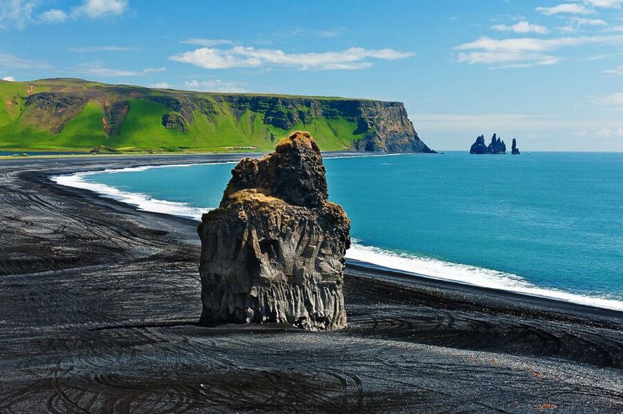 South Coast Classic: Full-Day Tour from Reykjavik - Reynisfjara black sand beach and the Atlantic